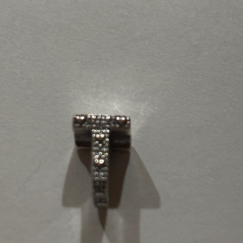 Letter T Alphabet Charm